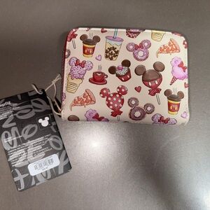 Loungefly Mickey treats soft tag wallet